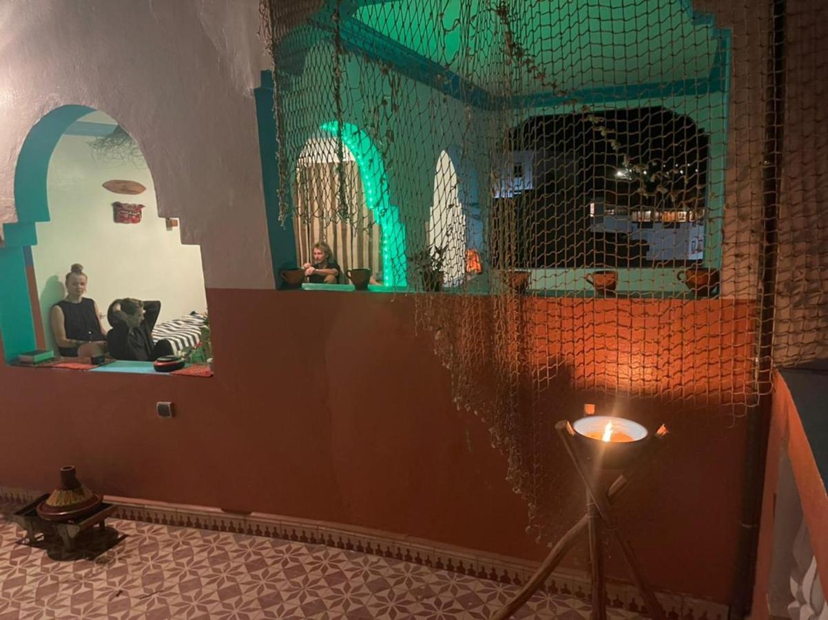 Binic Surf House Bed & Breakfast Taghazout Bagian luar foto