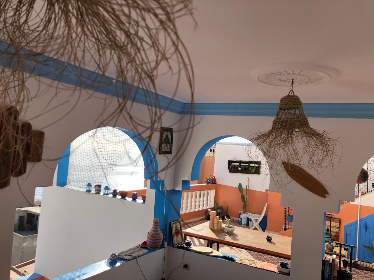 Binic Surf House Bed & Breakfast Taghazout Bagian luar foto