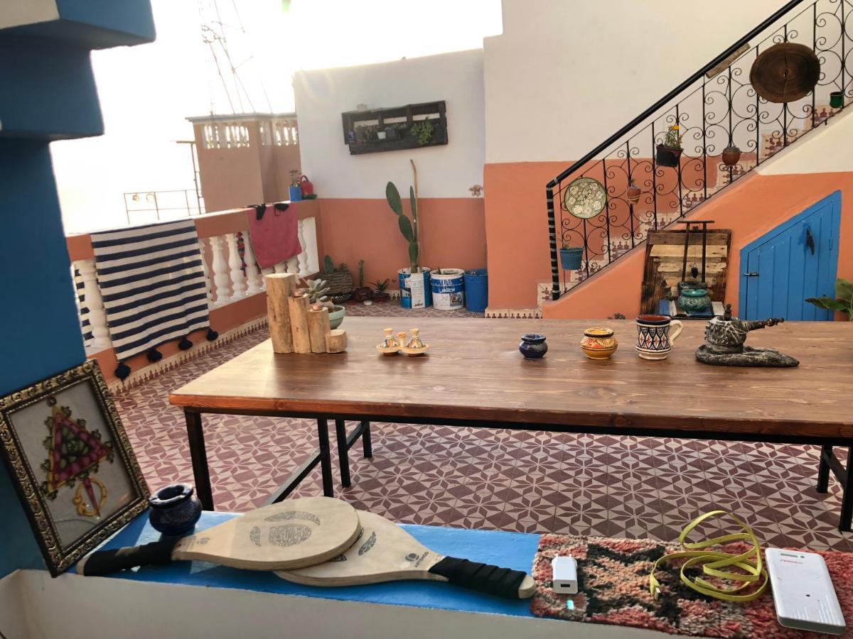 Binic Surf House Bed & Breakfast Taghazout Bagian luar foto