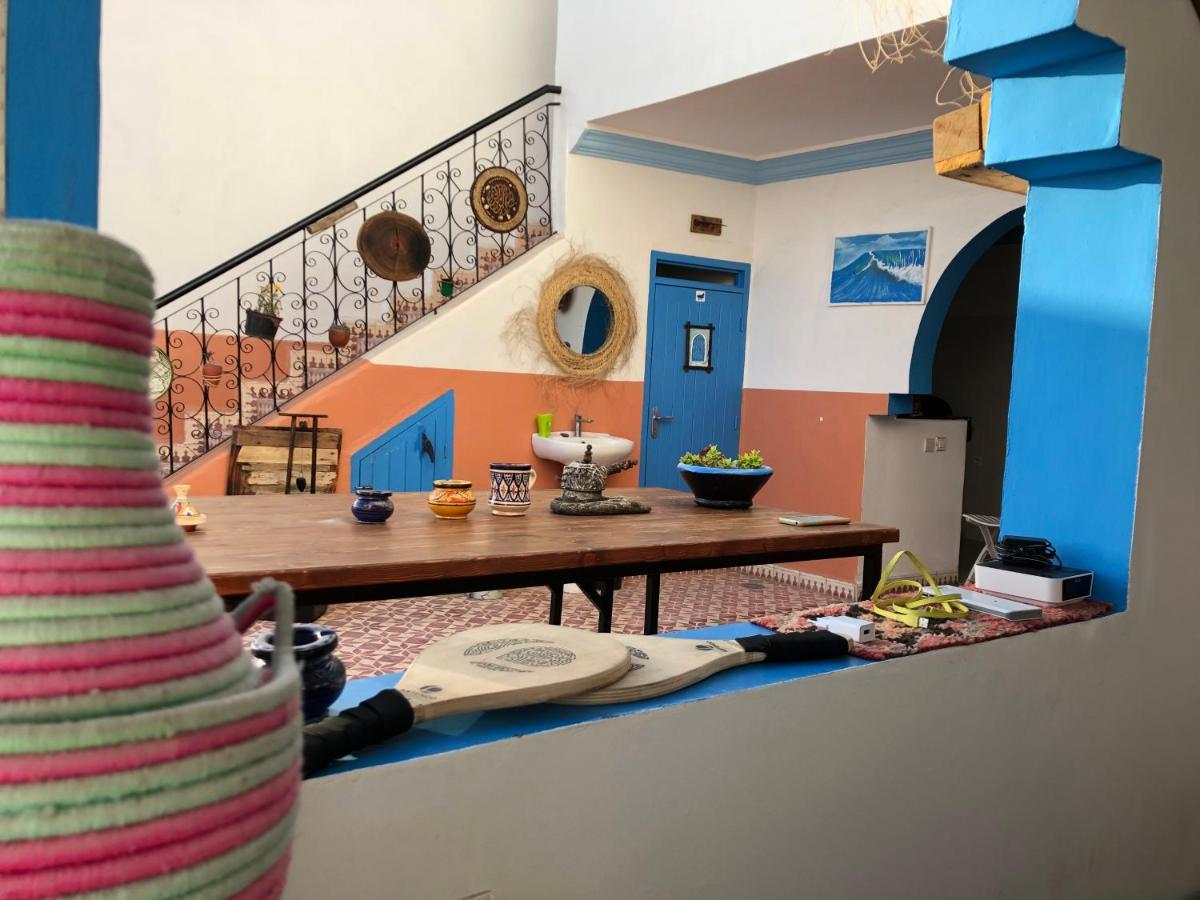 Binic Surf House Bed & Breakfast Taghazout Bagian luar foto