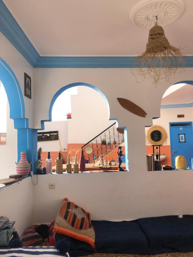 Binic Surf House Bed & Breakfast Taghazout Bagian luar foto
